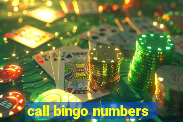 call bingo numbers