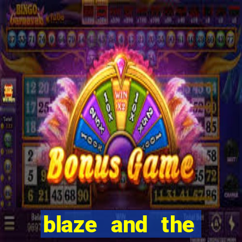 blaze and the monster machines logo font