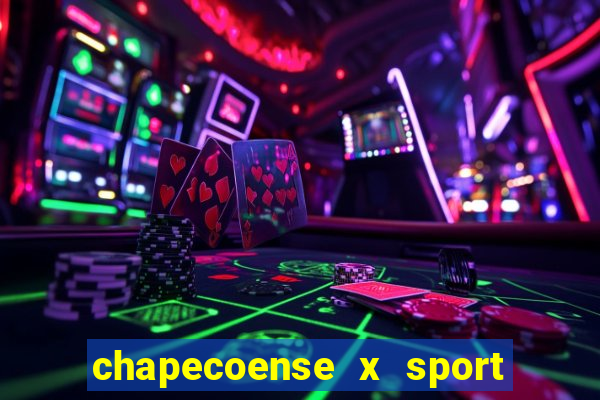 chapecoense x sport recife palpite