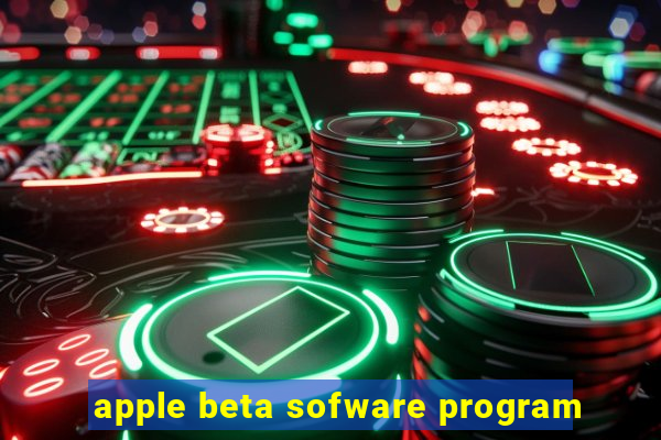 apple beta sofware program