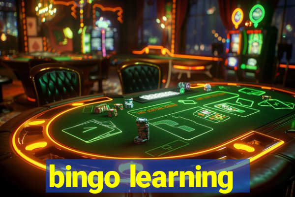 bingo learning