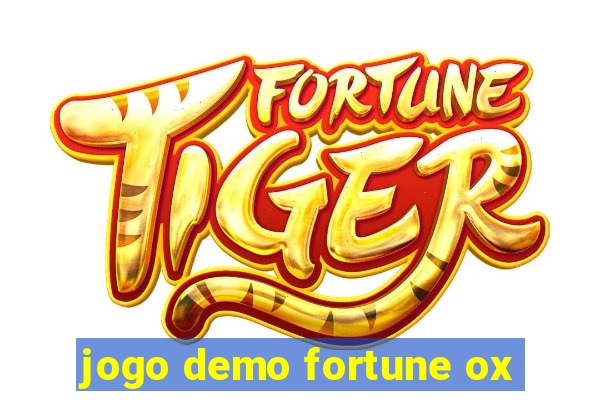 jogo demo fortune ox