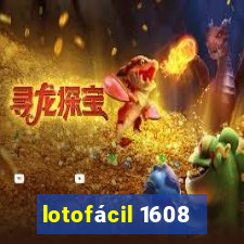 lotofácil 1608