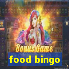 food bingo