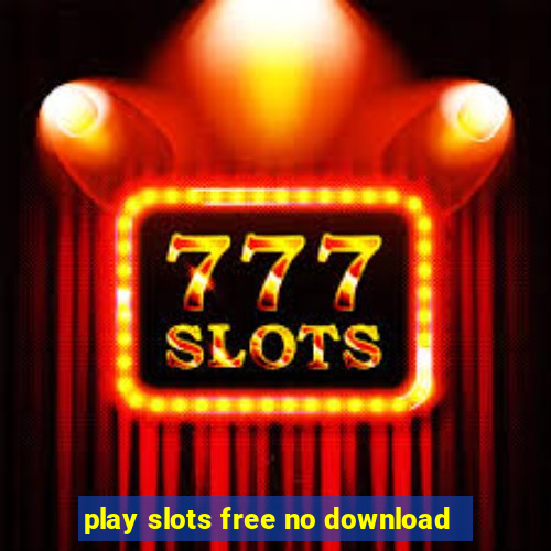 play slots free no download