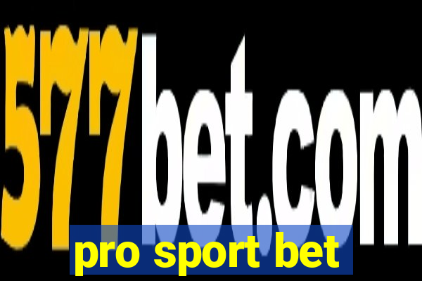 pro sport bet