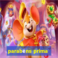 parabéns prima