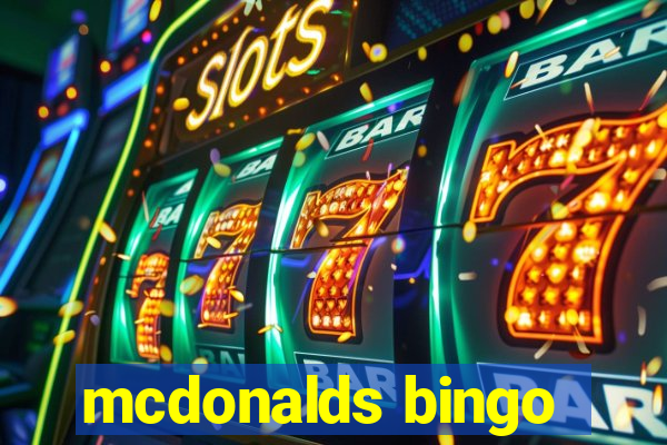 mcdonalds bingo