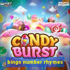 bingo number rhymes