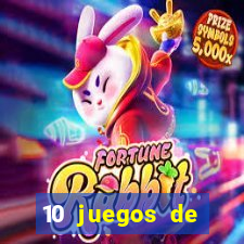 10 juegos de casino nombres