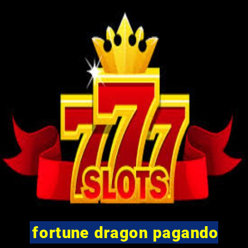 fortune dragon pagando