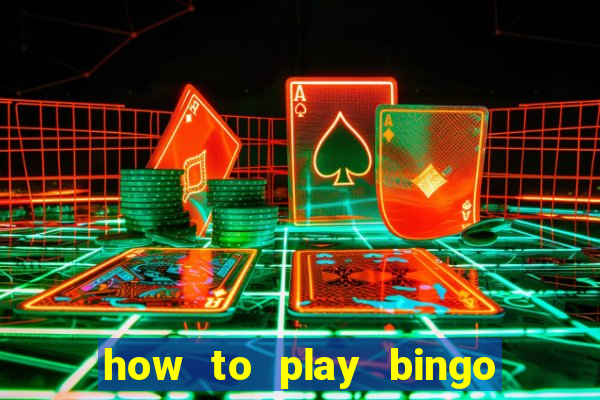 how to play bingo at home