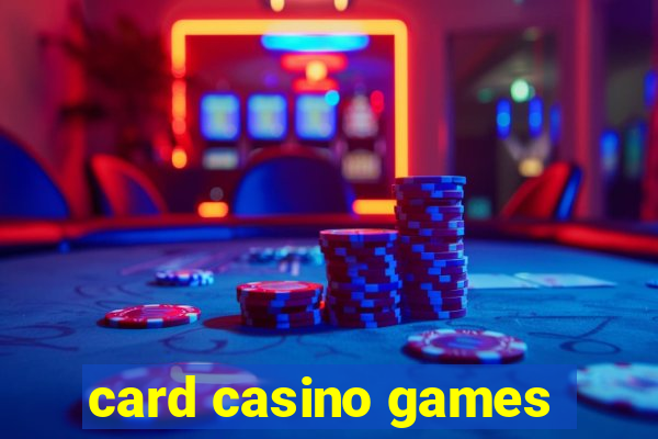 card casino games