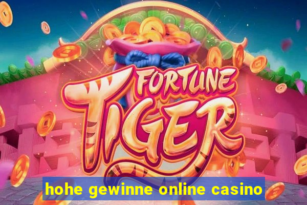 hohe gewinne online casino