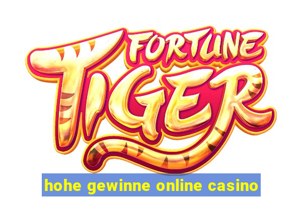 hohe gewinne online casino