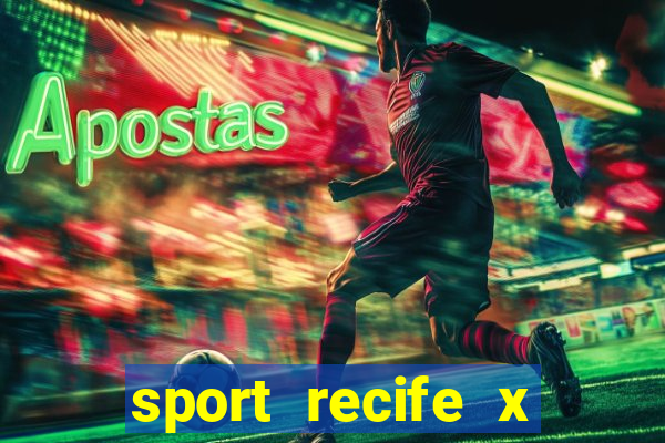 sport recife x ponte preta palpites