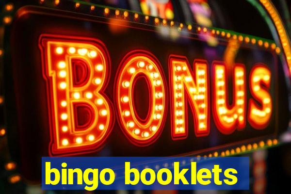 bingo booklets