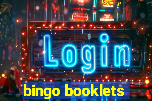 bingo booklets