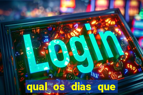 qual os dias que corre a lotofácil