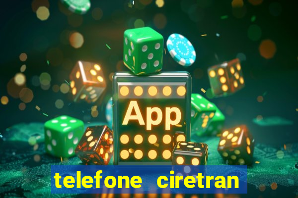 telefone ciretran de cruzeiro sp