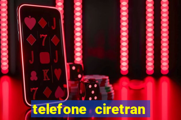 telefone ciretran de cruzeiro sp