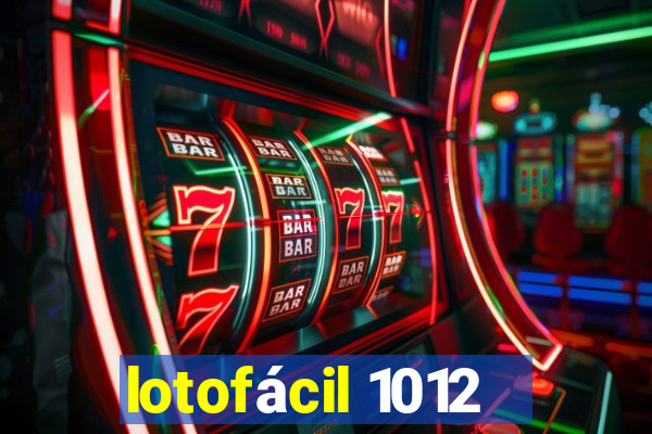 lotofácil 1012