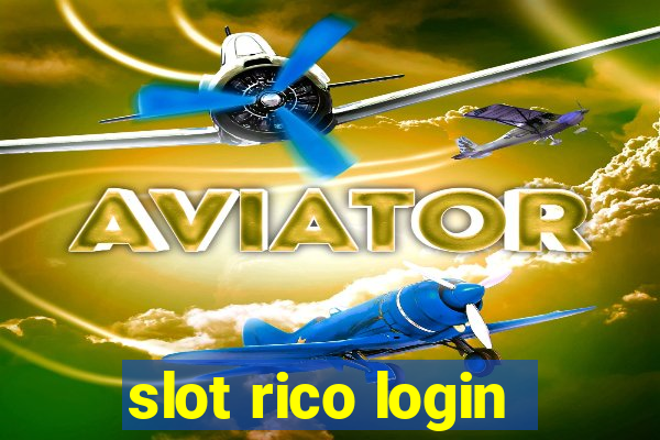 slot rico login