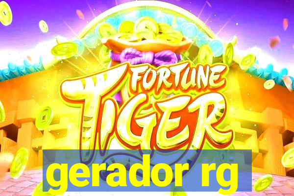 gerador rg