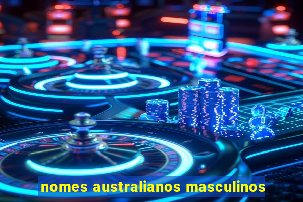 nomes australianos masculinos