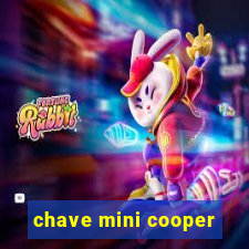 chave mini cooper