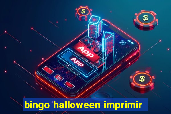 bingo halloween imprimir