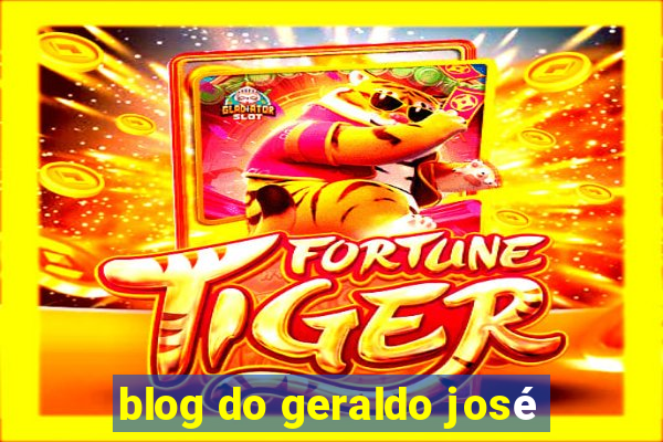 blog do geraldo josé