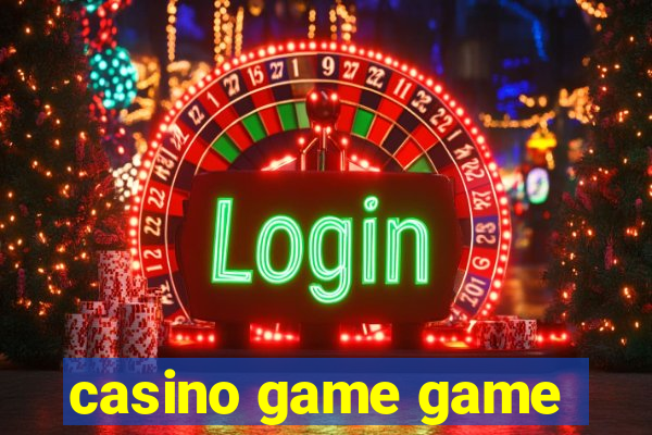 casino game game