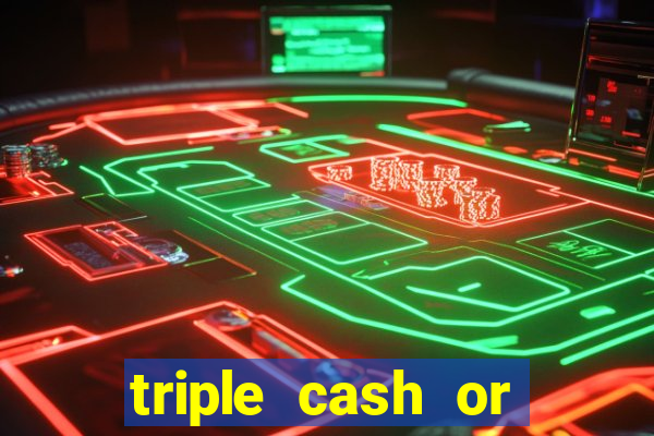 triple cash or crash slot