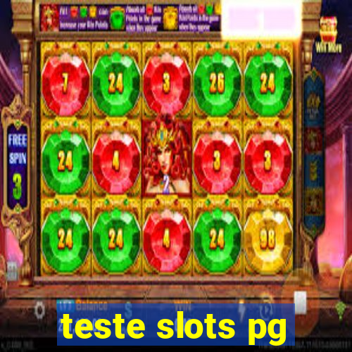 teste slots pg