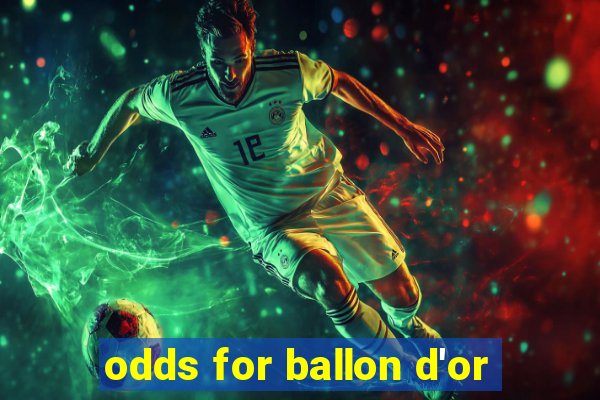 odds for ballon d'or