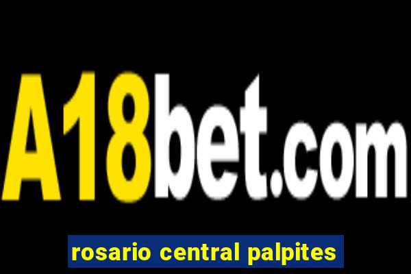 rosario central palpites