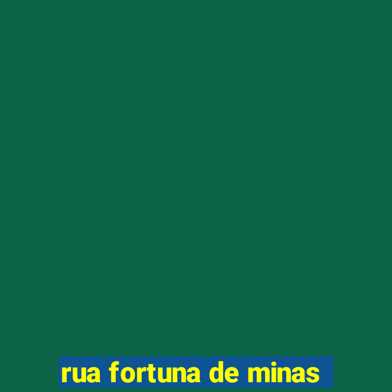 rua fortuna de minas