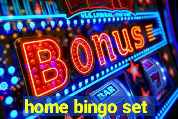 home bingo set