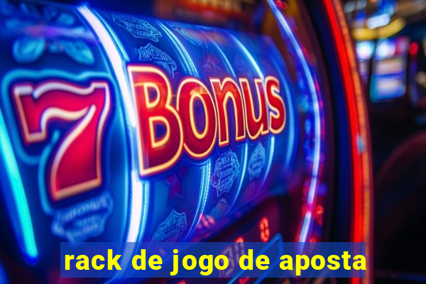 rack de jogo de aposta