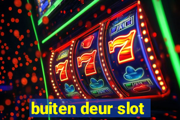 buiten deur slot