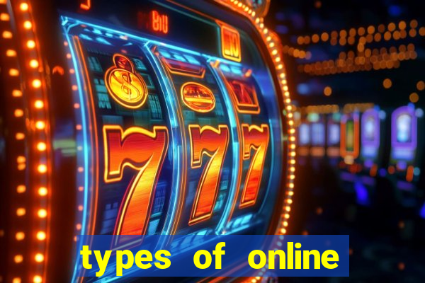 types of online casino games