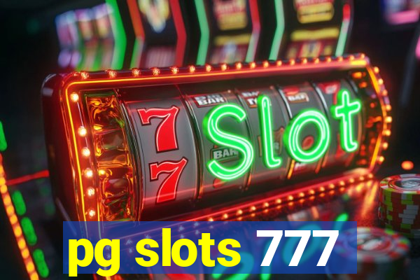 pg slots 777