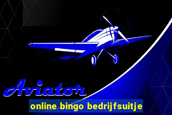 online bingo bedrijfsuitje