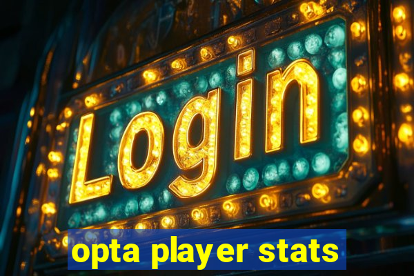 opta player stats