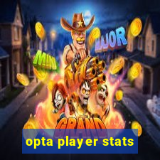 opta player stats