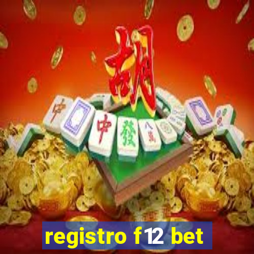 registro f12 bet