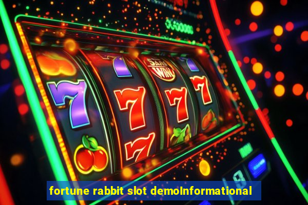 fortune rabbit slot demoInformational