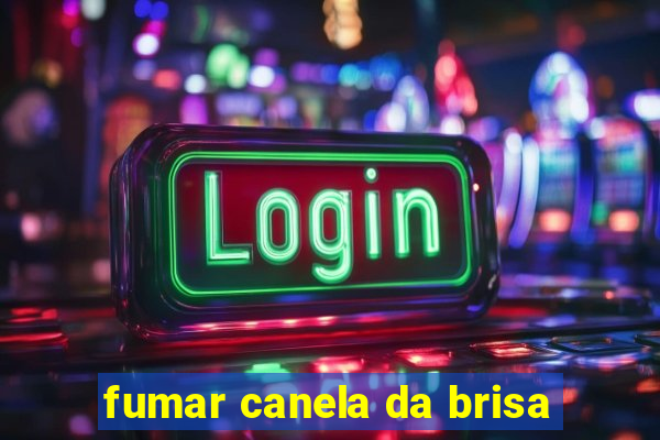 fumar canela da brisa