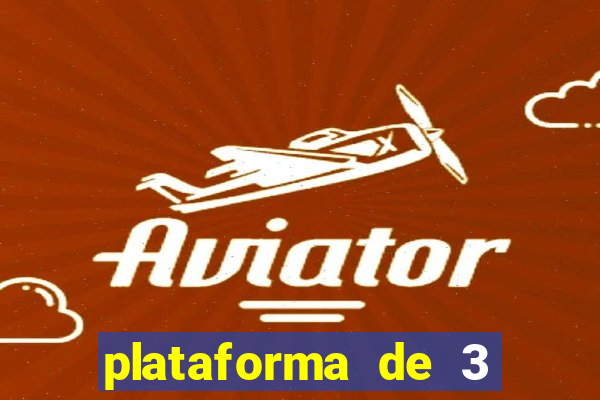 plataforma de 3 reais link